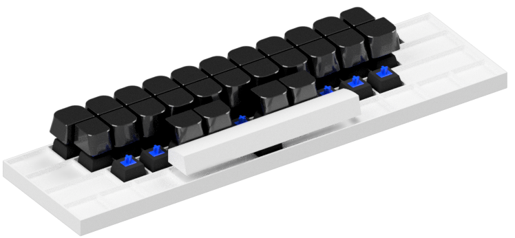 Steno Machine Keyboard Chart